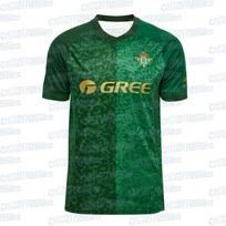 Betis Oversized Football Jersey Short Sleeve Y2K Streetwear Fashion Quick Dry Soccer T-Shirt XXL