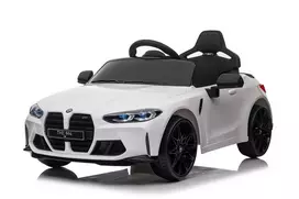 Battery Car - 12 V - SX2418 - BMW M4 - eva wheels - WHITE