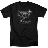Batman Arkham Knight Grapple T Shirt Licensed Comic Book Tee Black L black