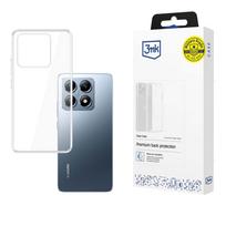 Skaidrus telefono dėklas 3mk Clear Case skirtas Xiaomi 14T