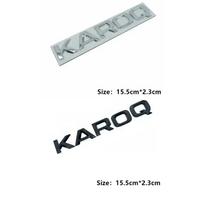 Automobilio galinės bagažinės raidės, logotipas, emblema, lipdukas Skoda 4x4 logotipui Rapid Octavia Fabia Laura Superb VRS Yeti Kodiaq Karoq priedai 1pc Black gray