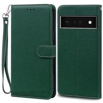Pixel 6/6Pro/6A Case For Google Pixel 6 Pro Case Flip Leather Wallet Cover For Google Pixel 6A Case Protective Book Cover Capa For Pixel 6 black