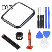 38/40/42/44mm Išorinis priekinis LCD stiklas, skirtas Apple Watch 2/3/4/5/6/7 For Apple Watch 44mm (Series 5) black