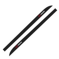 2 vnt. automobilio durų šoninės juostelės lipdukas Mazda 3 BK BL Axela 2 5 CX5 CX6 CX-4 Mazda 6 GH GG CX-7 MX5 RX8 Ms M3 M5 M6 MX3 black