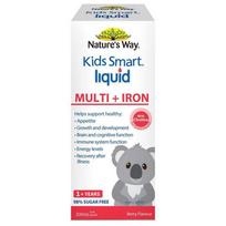 Kids Smart Liquid Iron Nature's Way Children's Iron Multivitamin Supplement Multi + 200ml 1 pcs
