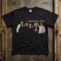 Fleetwood Mac The Dance Tour T Shirt Men Black Vintage 90s Giant 1997 Concert V5 Unisex T-Shirt L black