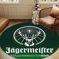 Jager-meister Spirit Drink Round mat, Anti-slip Circle Carpet Chair rug For livingroom,Bedroom, doormat home decor Gift Christmas Gifts 100cmx100cm