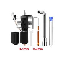 Oficial Creality K2 Plus Ceramic Heating Block Kit, with 0.4mm Quick Swap Nozzle, Silicone Cover, Cleaning Pin and Allen Key