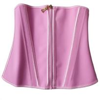 Waist Trainer Tummy Control Shapewear Seamless Belly Contracting Women Fishbone Shapewear Zipper Buckle Tummy Control L rožinė