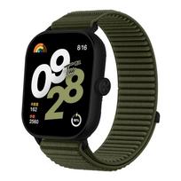 Nailoninė kilpinė apyrankė Redmi Watch 5 4, metalinė sagties apyrankė XIAOMI Mi Band 9Pro 8Pro, reguliuojama sportinė Correa, pakaitinė apyrankė Redmi Watch 4 5 žalia