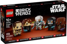 LEGO BrickHeadz LEGO Star Wars Revenge of the Sith Heroes and Villains 40796 brown