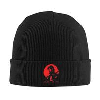 Chonk Death Stranding Game Hat Autumn Winter Skullies Beanies Street  Caps Unisex Acrylic Knitted Hat One Size black