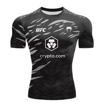 UFC Bokso Varžybų Medžiotojo Marškinėliai Vyrams Ir Moterims Vasarai Atsitiktiniai Kvėpuojantys Per dideli Greitai Džiūstantys Viršutiniai Drabužiai 5XL gray