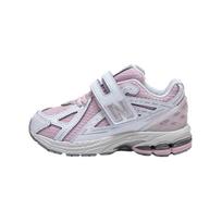 New Balance Kids 1906 Synthetic Leather Mesh Breathable Non Slip Shock Absorbing Casual Sneakers PV1906CW 35 gray