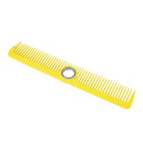 Professional Barber Comb with Fidget Spinner Center Anti Static Heat Resist Rotatable Cutting Comb Orange geltona