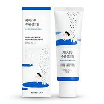 ROUND LAB Birch Juice Moisturizing Sunscreen SPF50+ PA++++ 50ml Korean Hydrating Sun Cream 1 pc white