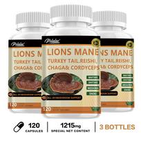 Pslalae - Lion's Mane Mushroom Complex Capsules - Immune Health - Energy 120*3