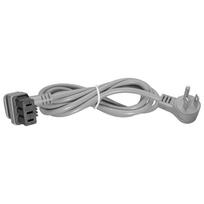 3 Prong Power Cord for Refrigerator Washing Machine Dishwasher with 18AWG Copper Wire and PVC Insulation 1.8m Length 1 gray