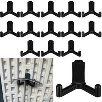 15 Pcs Tool Hook for Shed Accessories  Plastic ABS Tool Hooks Compatible with Lifetime Shed 60305 60118 60127 60138 60141 Etc Not Work on Any Sheds