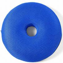 Round Memory Foam Gel Seat Cushion - Cooling, Thickened Ice Pad for Hemorrhoid Relief & Summer Comfort Standard (40*40*7cm±1) blue