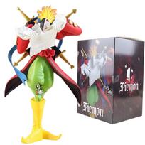 Anime Digimon Adventure Piedmon Dark Masters Action Figure Pokemon Figuras 22cm Manga Figurine Model Ornament Toys Gift for Kids gray