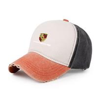Unisex Lauko kepurės Porsche 911 718 Panamera Macan Cayenne Boxster Cayman Apsauga nuo saulės Madingas Vienspalvis Duck Tongue Aksesuaras oranžinė