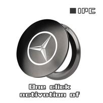 Automobilio vieno paspaudimo paleidimo mygtuko apsauginis dangtelis Dekoratyvinės lipdukų detalės Benz CITAN VITO SPRINTER CLS SLK Sport ML C200 za3 black