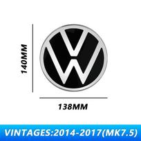 1pc Original Replacement Version Car Front Grille Emblem SS7 Cover/Rear Trunk Lid Badge For VW GOLF 7.5 2018-2021 MK7 2014-2017 1pc