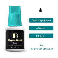 Eyelash Extensions For Ibeauty Glue Ib Hyper Adhesive Cyan Cap Supplies Matches the image blue