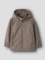 NAME IT Softshell striukė "Gėlynėlis" (Ruda) - 104