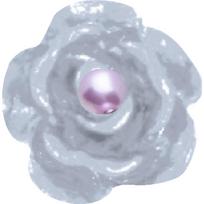 Crocs™ Crocs Jibbitz Purple Flower With SMT Pearl 198445375866 Crocs Jibbitz Purple Flower With SMT Pearl 198445375866 - One size