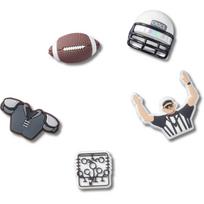 Crocs™ Jibbitz Football Team 5 Pack 198445128905 Jibbitz Football Team 5 Pack 198445128905 - One size