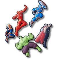 Crocs™ Crocs Avengers 5PCk 198445136528 Crocs Avengers 5PCk 198445136528 - One size