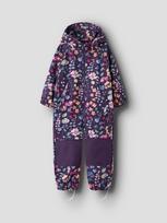 NAME IT Softshell kombinezonas "Bordo gėlynai" - 80