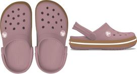 Crocs™ Crocband Gum Clog Kid’s Mauve/Gum - 26