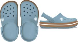 Crocs™ Crocband Gum Clog Kid’s Sky Blue/Gum - 33,5