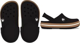 Crocs™ Crocband Gum Clog Kid’s Black - 24