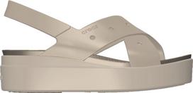 Crocs™ Brooklyn 4U Cross Strap Sandal Frappe - 41