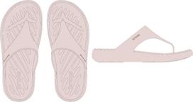 Crocs™ Getaway Triangle Flip Quartz - 38.5