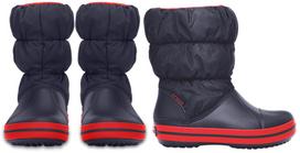 Crocs™ Winter Puff Boot Kid’s Navy/Red - 35