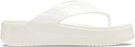 Crocs™ GETAWAY PLATFORM PATENT FLIP Chalk - 42,5