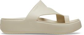 Crocs™ GETAWAY PLATFORM TOE LOOP Sandstone - 41