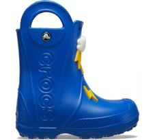 Crocs™ Handle It Lightning Bolt Rain Boot Kid’s Blue Bolt - 35