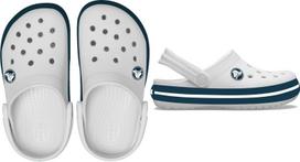 Crocs™ Crocband Clog Kid’s 207005 White/Navy - 26