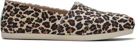 TOMS Classic Leopard Women’s Slip-On Alpargata Beige - 36