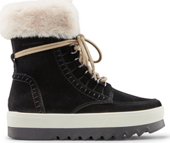 COUGAR Vanetta Suede Black/Cream - 41