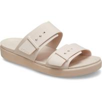 Crocs™ Brooklyn Buckle Low tapkės moterims (Kreminės/Quartz) - 38/39