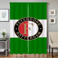 Langų virtuvės užuolaidos svetainei 2 vnt. Tamsinančios užuolaidos durų užuolaida F-feyenoord-d Fc pertvara miegamojo dekoravimas W50xH70cmx2pcs-CL black