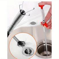 New Upgrade Drain Snake Hair Clog Remover Tool - Sink Drain Cleaner For Toilet Sewer Shower Kitchen Bathroom Tub Clogged Drains Opener Cleaning Tool 90cm(Regular)