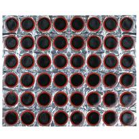 48pcs Bicycle S Tyre Puncture Repair Kits Rubber 25mm Bicycle Puncture Repair Patch Round Maintenance Tools Cycling Accessories black